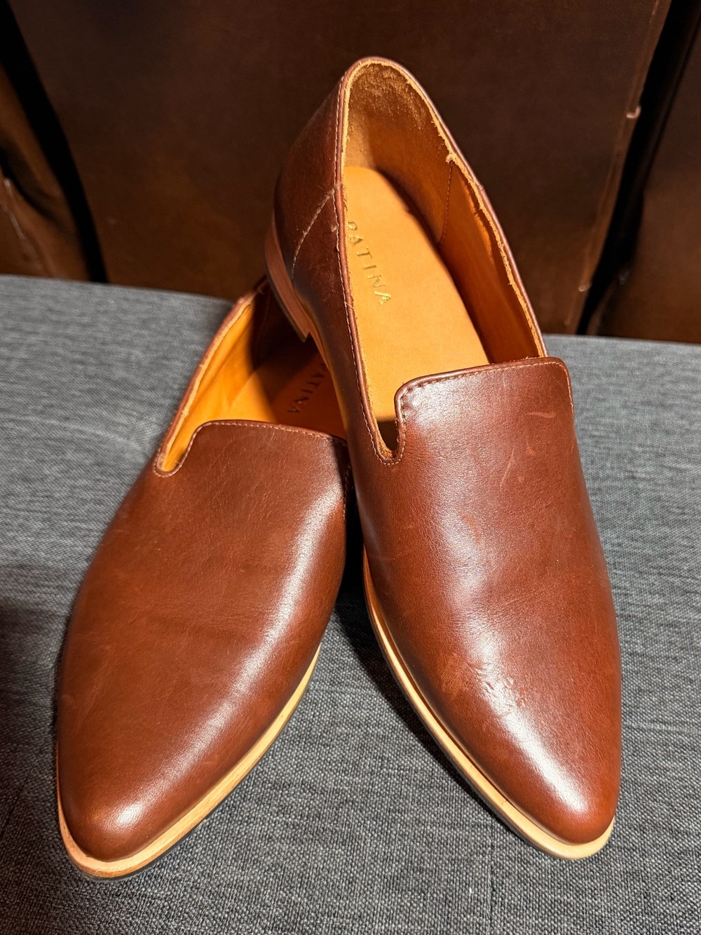 Patina by Portland Leather Goods Handmade Pointed Flats [size9 women] - Picture 9 of 11
